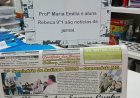 Jornal O Expresso ganha destaque em escola de Monte Santo