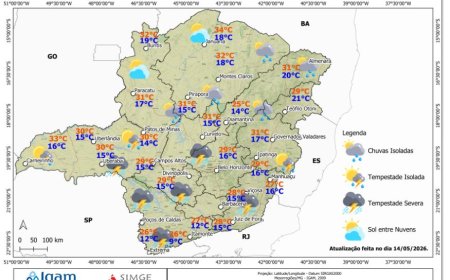 Tempestades colocam Nova Resende e Sul de Minas em alerta