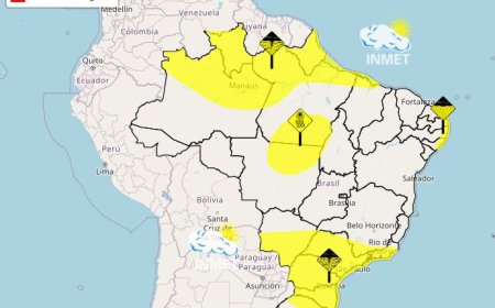 Previsão do tempo em Minas Gerais indica chuva isolada no Sul do estado