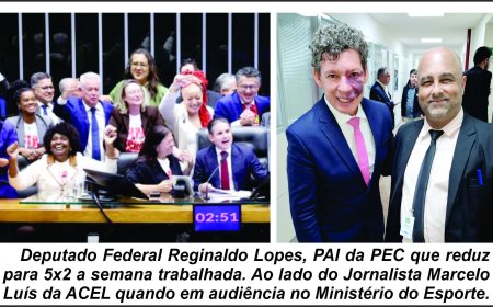Câmara aprova PEC que acaba com escala 6x1 e reduz jornada para 40 horas