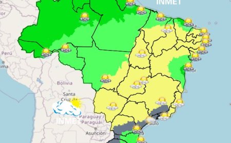 Tempo instável e risco de tempestades no sudoeste de Minas Gerais
