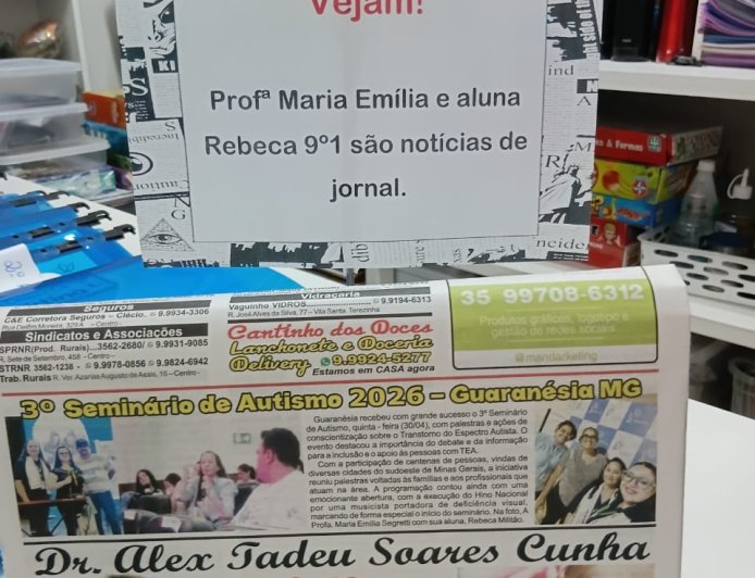 Jornal O Expresso ganha destaque em escola de Monte Santo