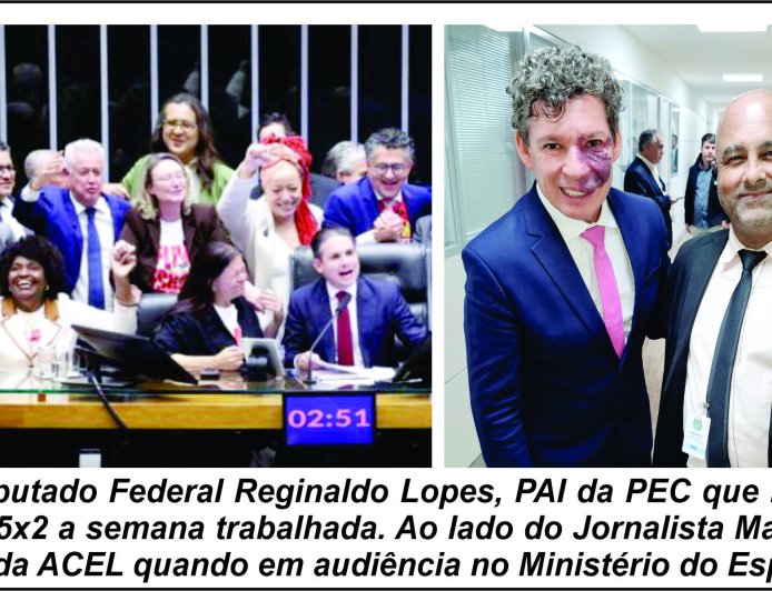 Câmara aprova PEC que acaba com escala 6x1 e reduz jornada para 40 horas