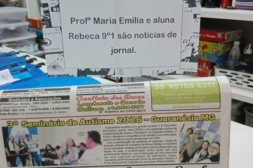 Jornal O Expresso ganha destaque em escola de Monte Santo