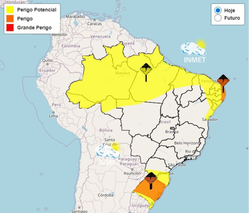 Previsão do tempo para 1º de maio no sudoeste de Minas Gerais