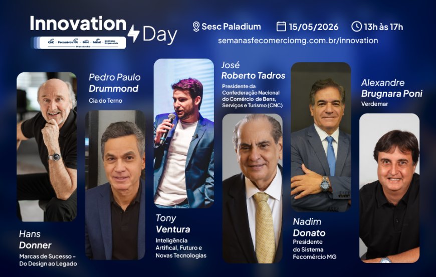 Innovation Day em MG debate inovação e futuro do comércio
