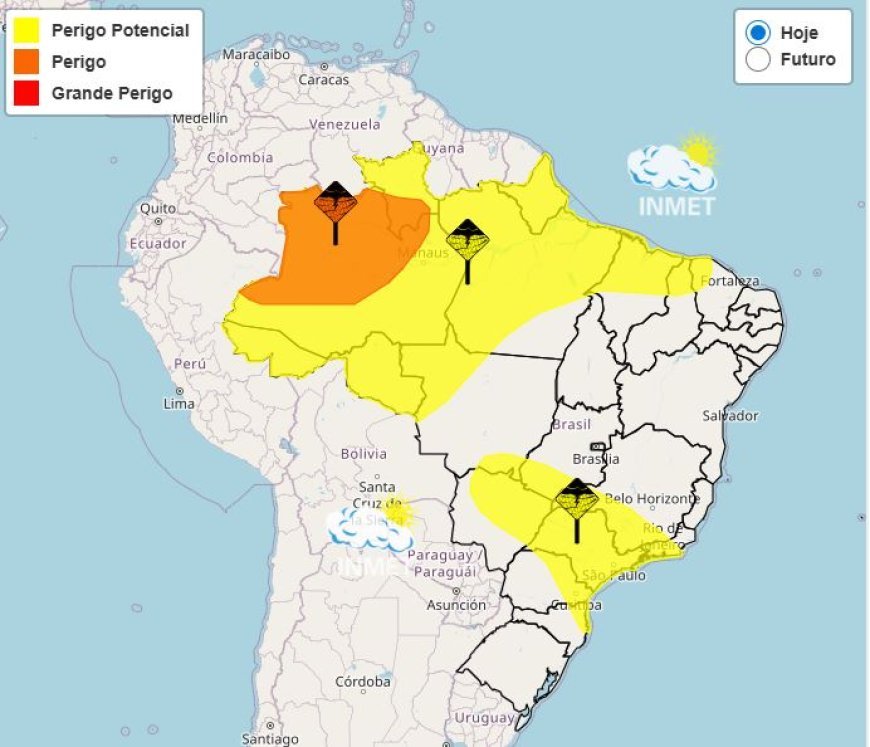 Frente fria provoca temporais no Sudoeste de Minas e Nova Resende