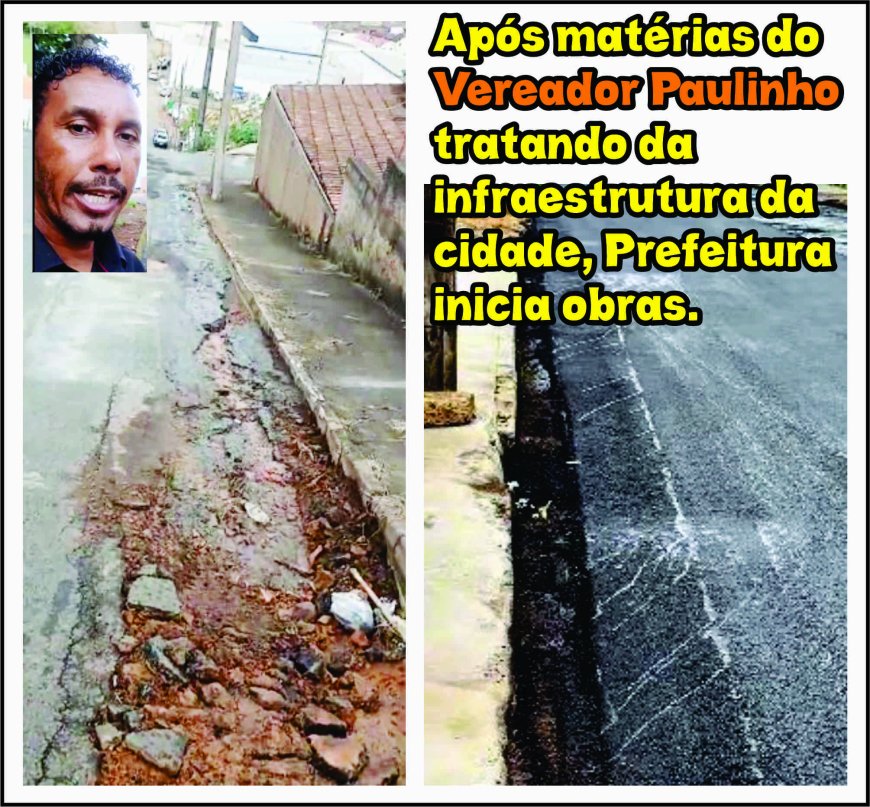 Após denúncias sobre infraestrutura Prefeitura inicia obras