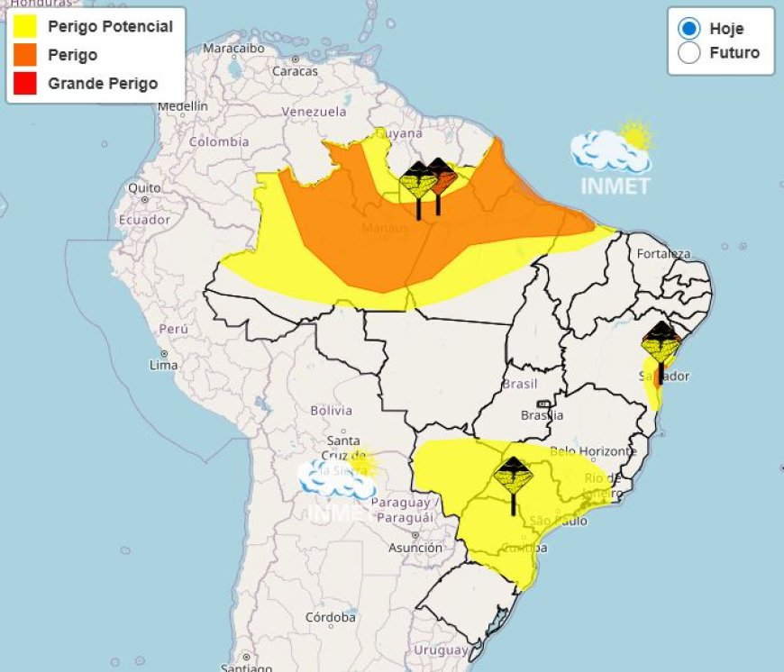 Tempestades avançam no Sul de Minas e Nova Resende