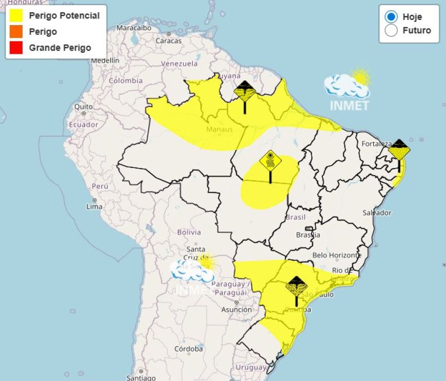 Previsão do tempo em Minas Gerais indica chuva isolada no Sul do estado
