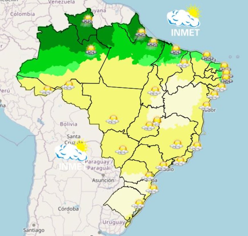 Previsão do Tempo para Nova Resende e Sul de Minas Hoje