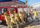 Bombeiros de Guaxupé participam de corrida da Polícia Militar