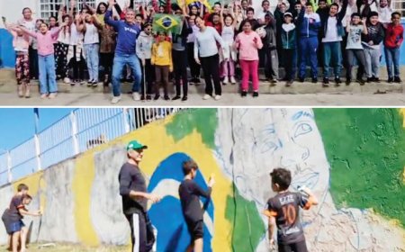 Professor Paina leva arte e incentivo ao esporte em Guaranésia