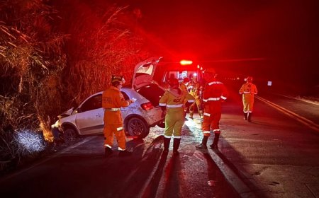 Colisão na MGC-491 entre Juruaia e Muzambinho deixa ferido