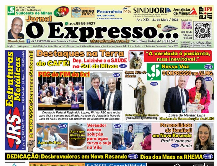 Jornal O EXPRESSO... - Edição 212: Minas Gerais