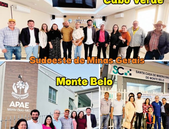 Deputado Miguel Angelo cumpre agenda em Cabo Verde e Monte Belo