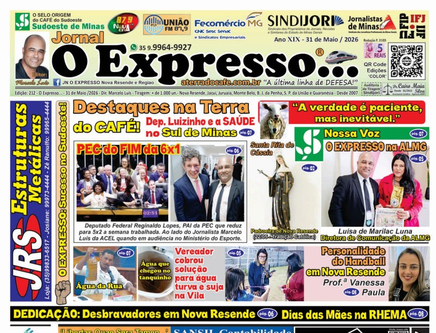 Jornal O EXPRESSO... - Edição 212: Minas Gerais