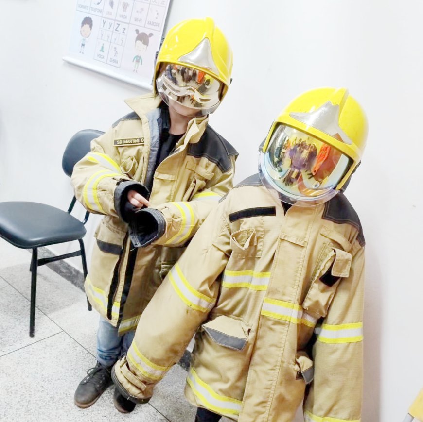 Projeto Bombeiros nas Escolas chega à zona rural de Juruaia