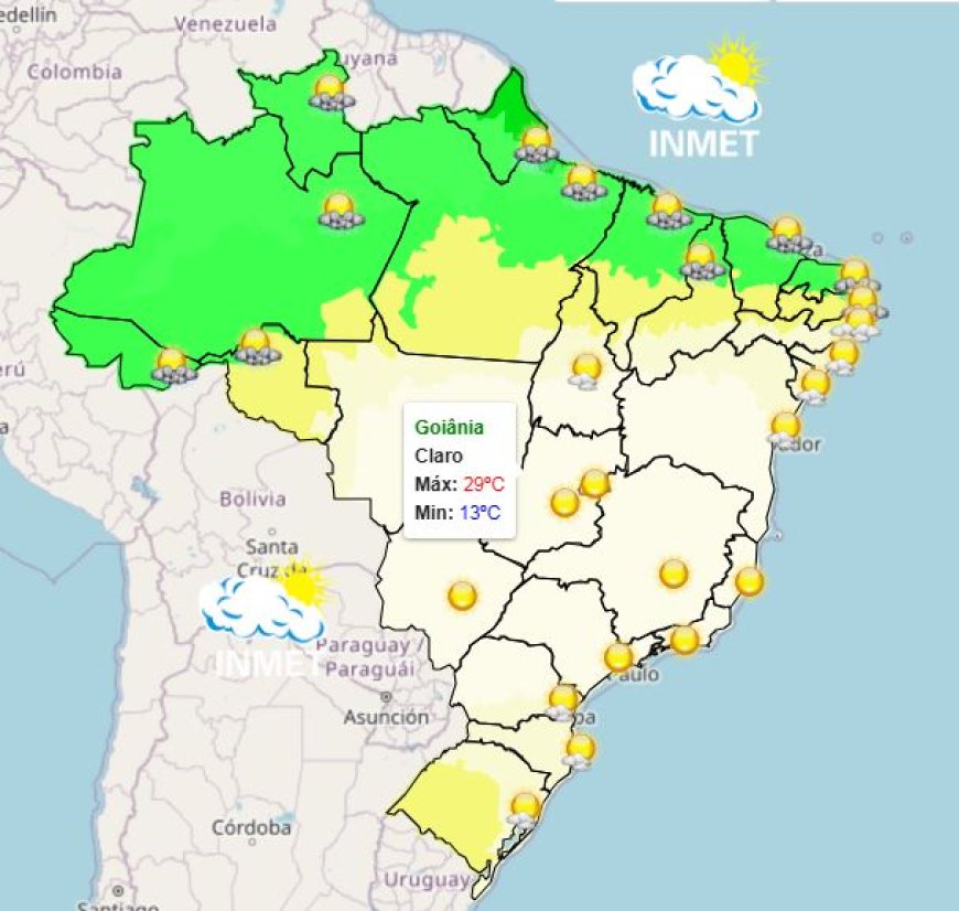 Previsão do tempo aponta manhã fria e tarde amena no Sudoeste de MG