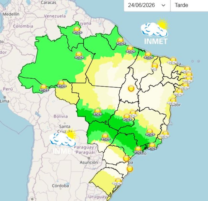 Frente fria mantém risco de chuva no Sudoeste de Minas