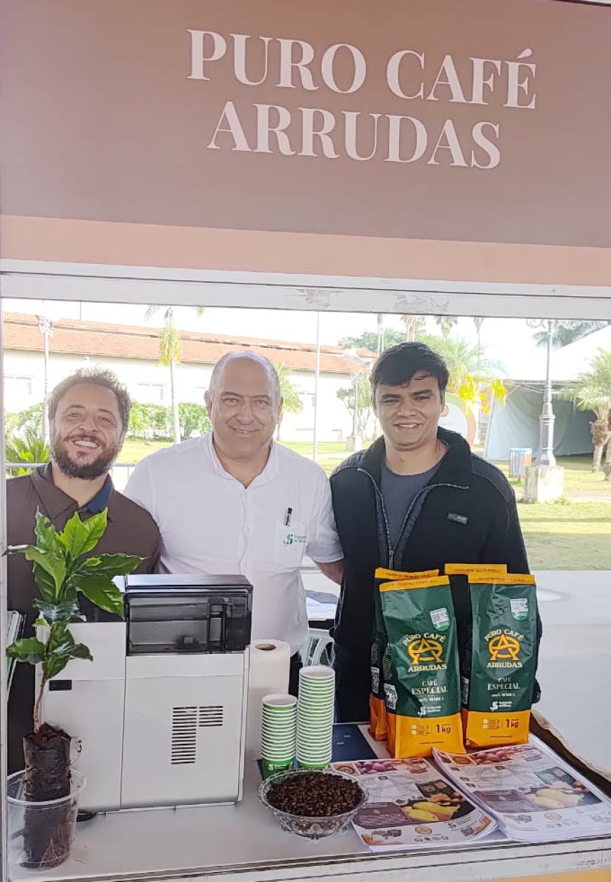 Puro Café Arrudas conquista visitantes no Guaxupé Café Festival